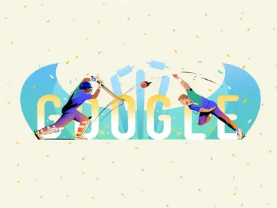 google doodle today   ગૂગલે ટી20 વર્લ્ડ કપ 2024ની ઉજવણી કરી  ખાસ ડૂડલ શેર કર્યું